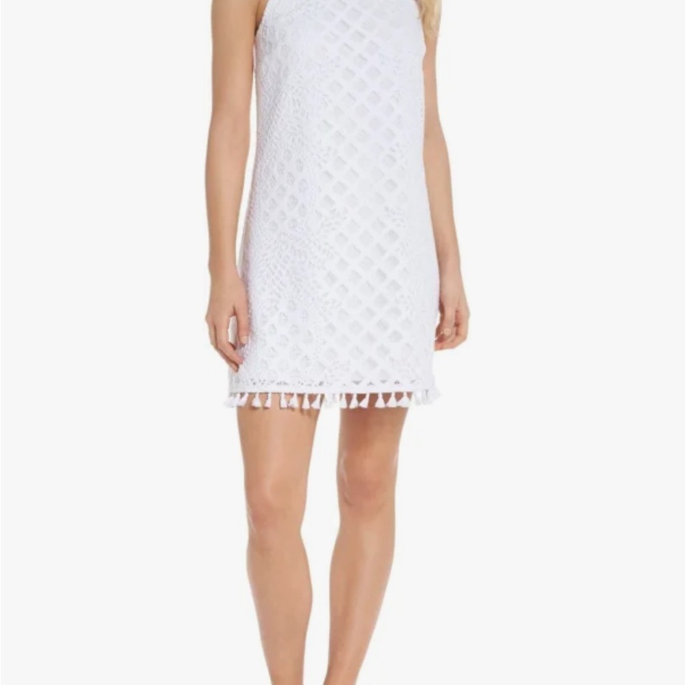 Lilly Pulitzer White Lace Dress